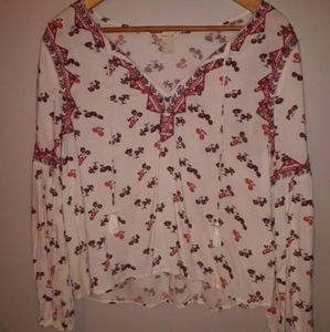 2 for 20🎉Forever 21 floral peasent shirt